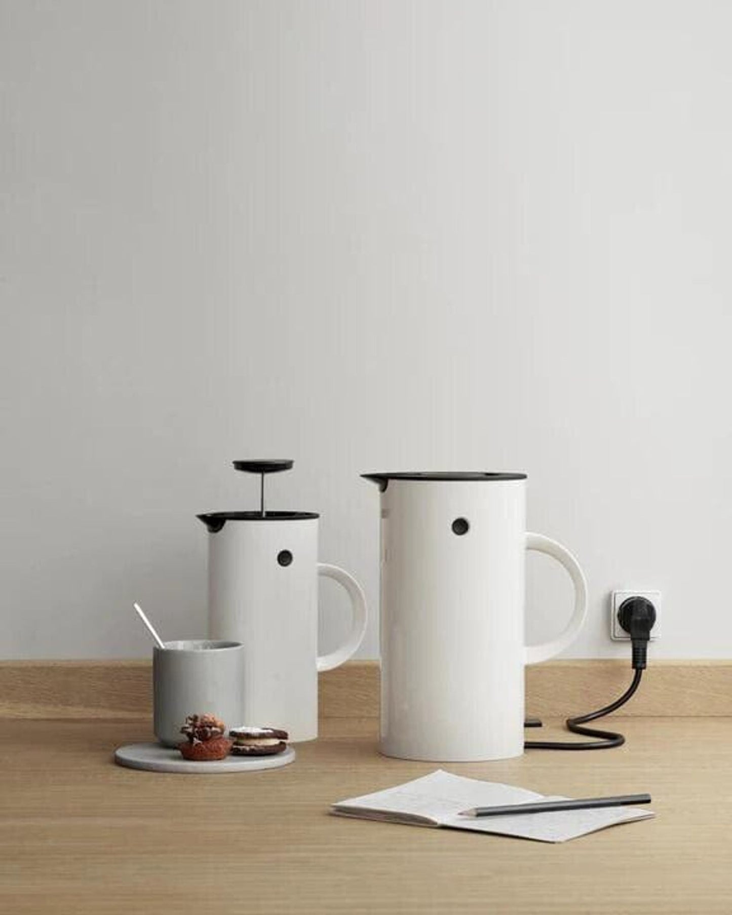 Stelton Electric Kettle 1.5L White UK