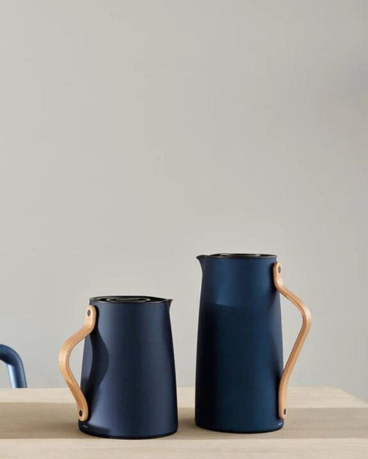 Stelton Emma Vacuum Jug Tea 1L Dark Blue