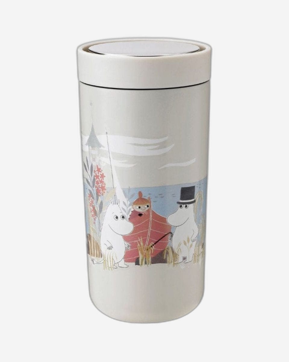 Stelton To-Go Click Cup 0.4L Soft Sand Moomin