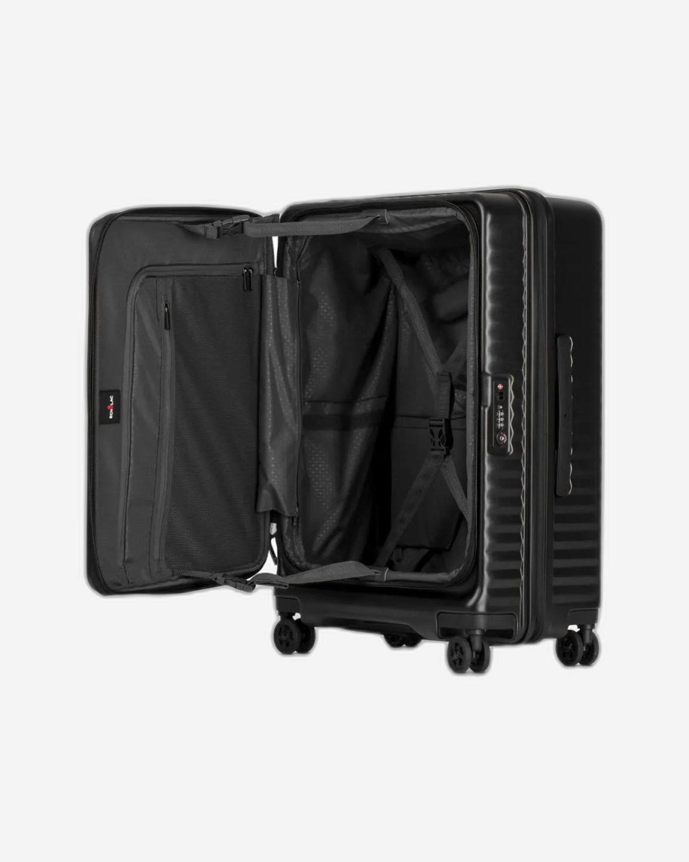 Echolac Celestra 24" Check-In Luggage Trolley Black - PC183 Black 24