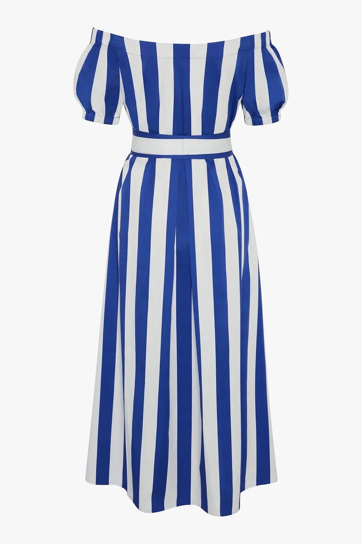 Hallie Bardot A-Line Striped Dress