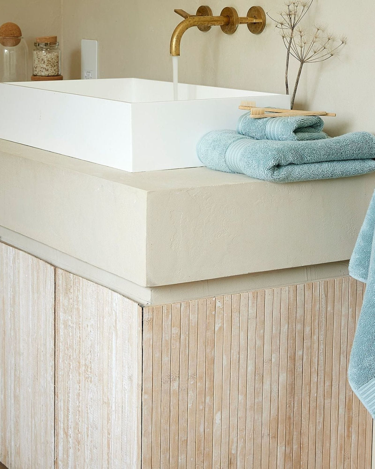Christy Supreme Bath Towels & Mat Mineral