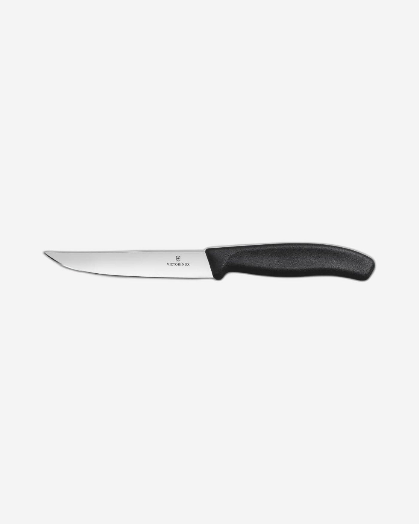 Swiss Classic Gourmet Steak Knife 12cm Straight Black - 6.7903.12