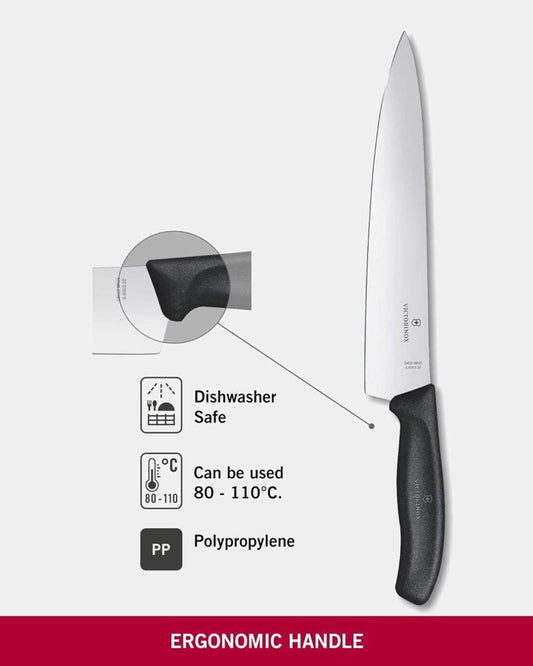 Victorinox Swiss Classic Carving Knife 22cm Black