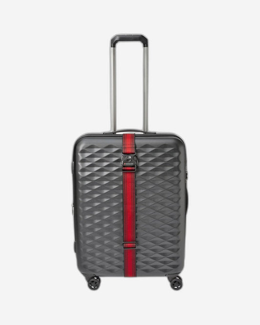 Wenger Locking Luggage Strap Black -Red - 604597