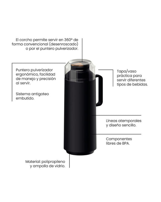 Tramontina Exata Beverage Dispenser 1L