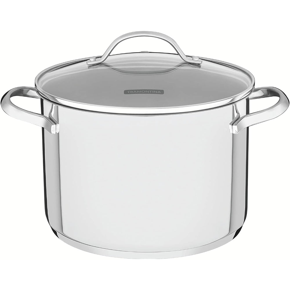 Tramontina Brazil Una 16cm 2.2L Stainless Steel Stock Pot with Tri-ply Bottom
