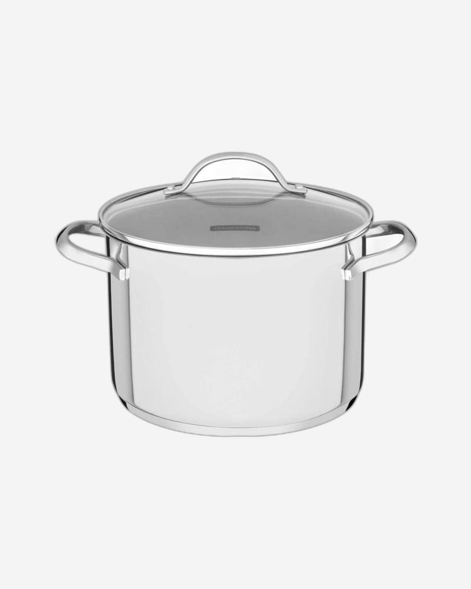 Tramontina Brazil Una 20cm 4.6L Stainless Steel Stock Pot with Tri-ply Bottom