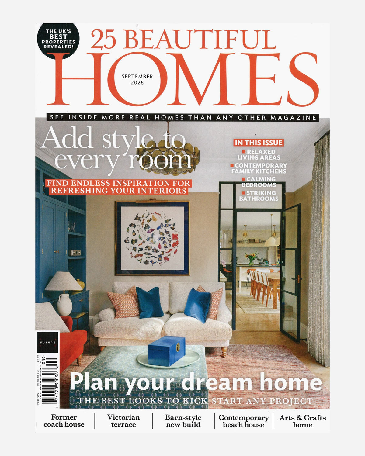 25 Beautiful Homes (UK) September 2026
