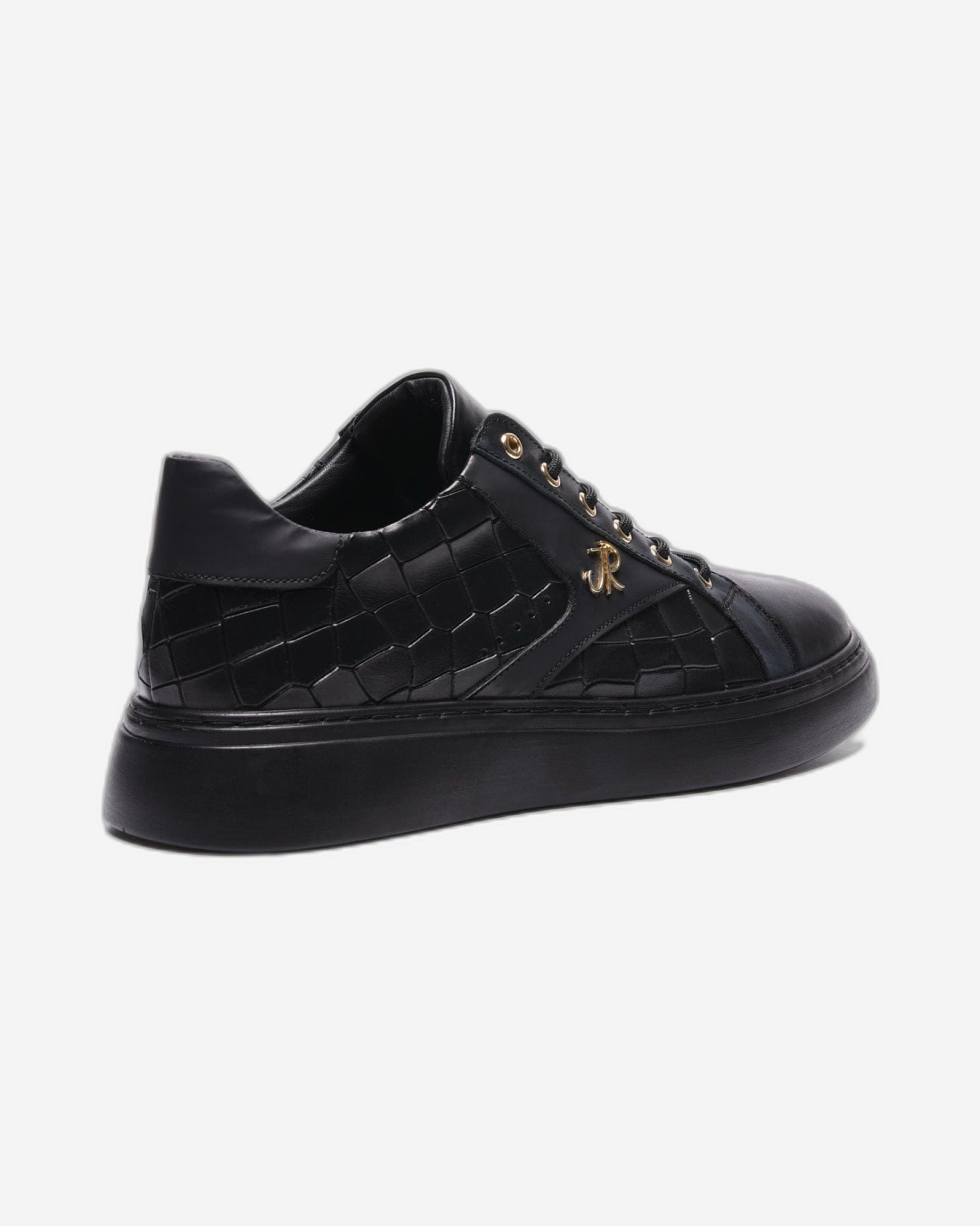 JOHN RICHARDO Mens Sneakers Black - 17188-1