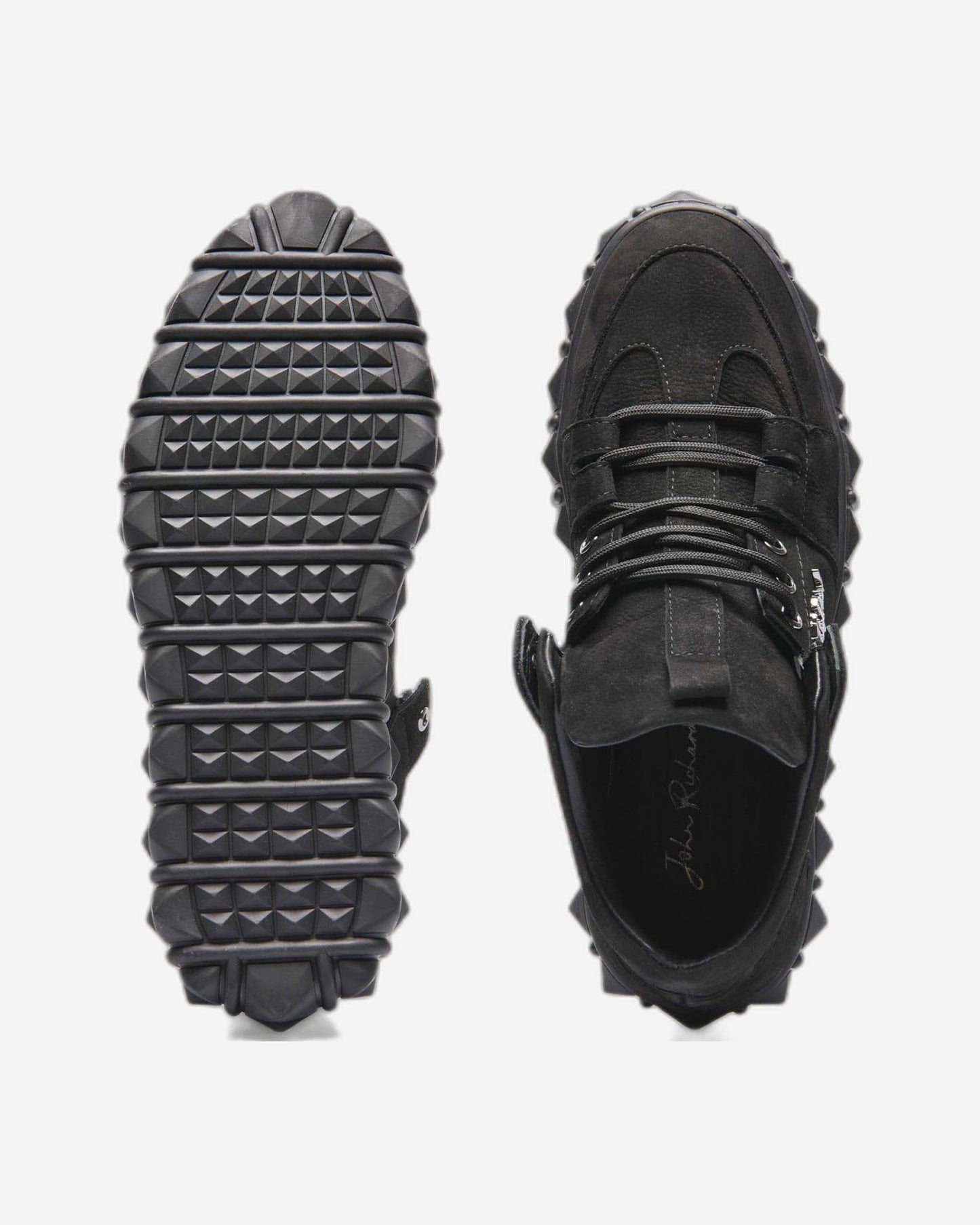 John Richardo Mens Sneakers Black- - 17125-101
