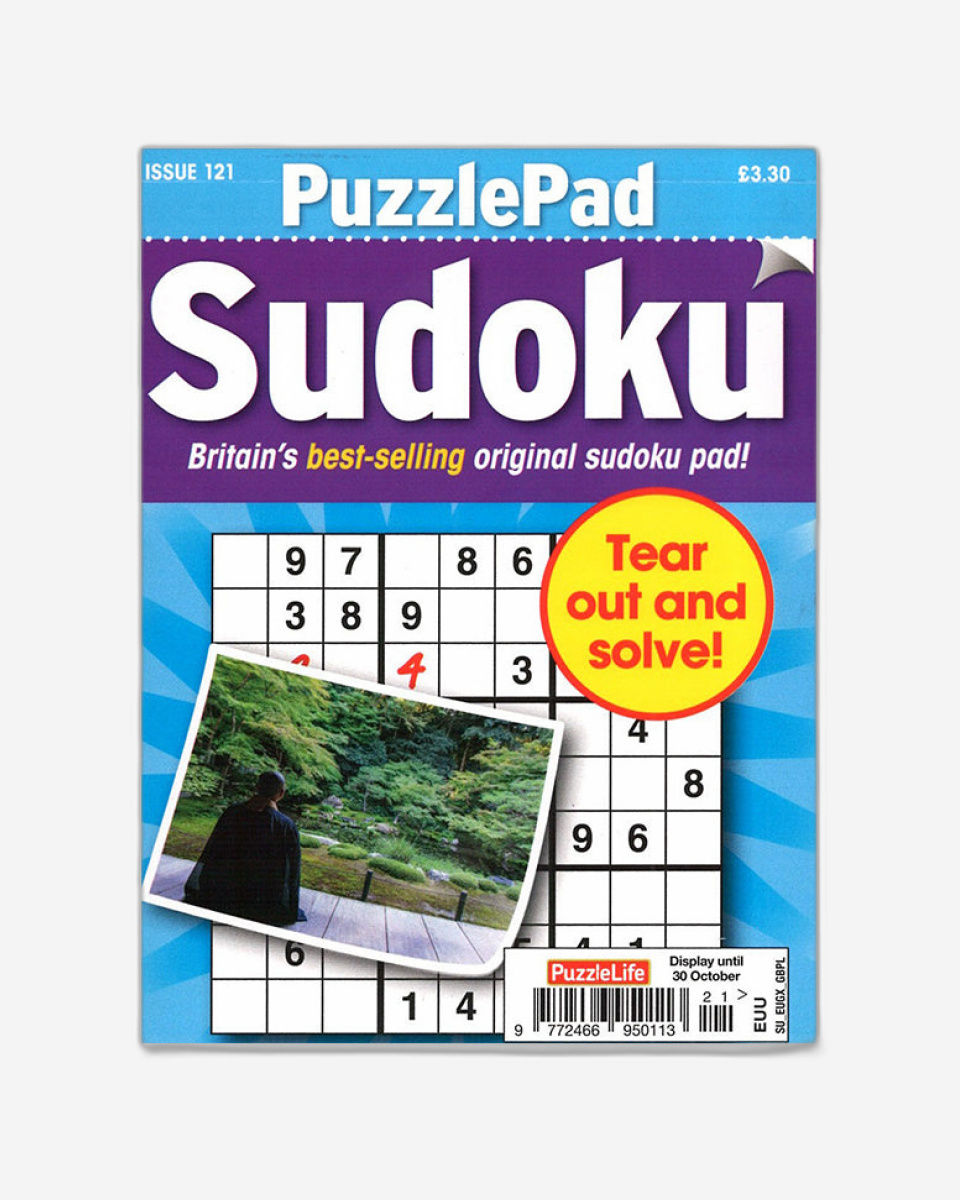 Puzzlelife Pad Sudoku 2025 Issue No.121