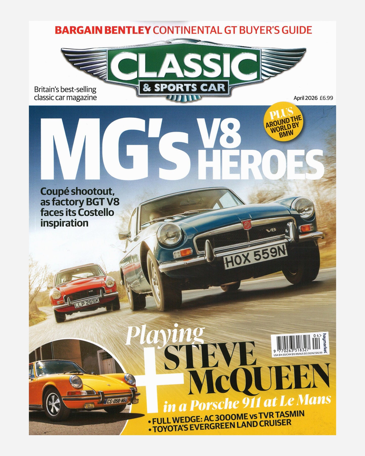 Classic & Sports Car SPL (UK) April 2026
