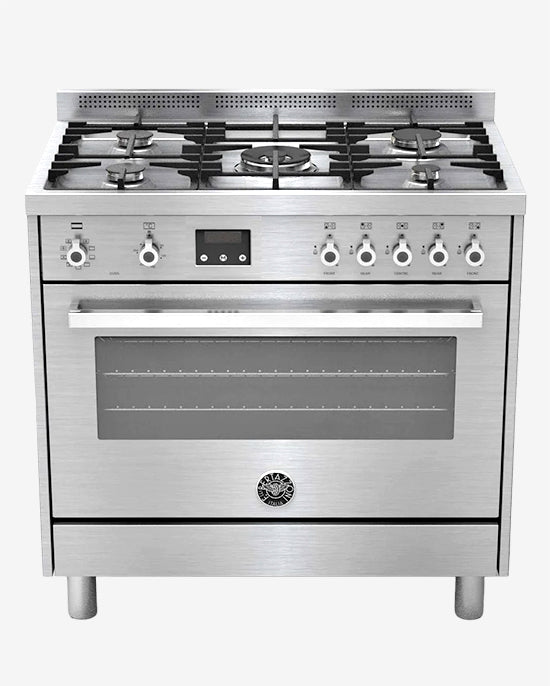 Bertazzoni 90x60cm Gas Cooker with Electric Oven & Dual Fan