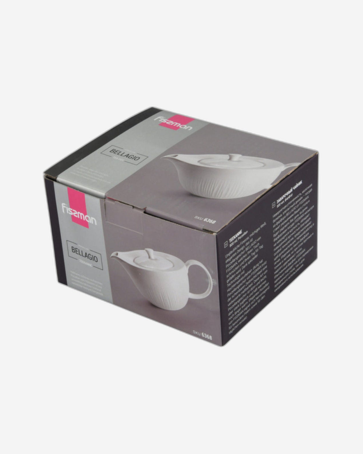 Fissman Tea Pot Bellagio White 800ml