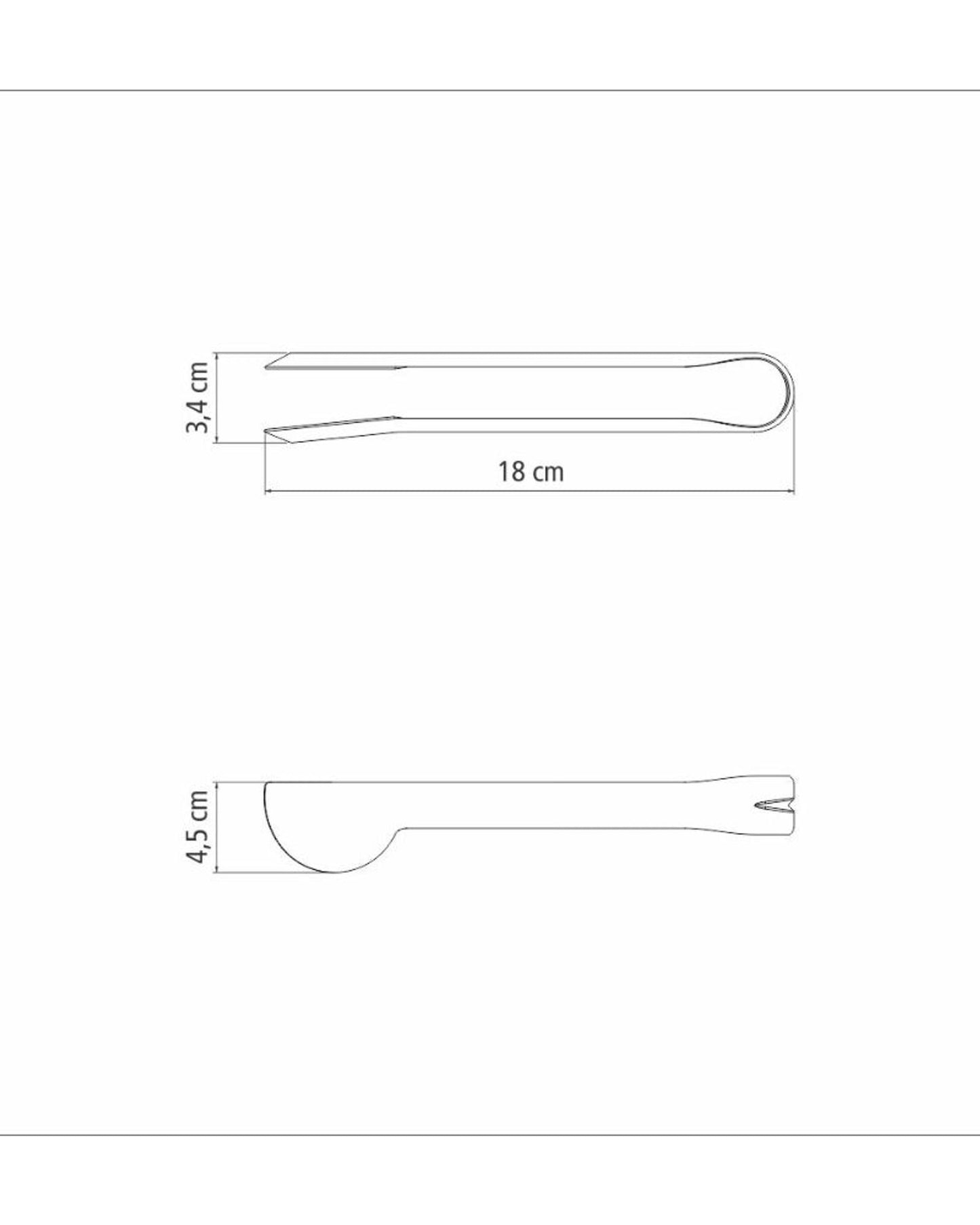 Tramontina Utility Stainless Steel Ice Tongs
