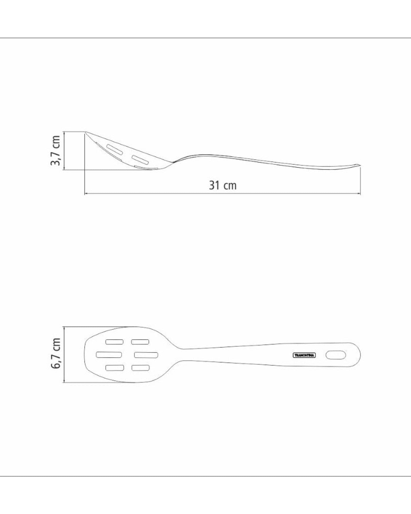 Tramontina Extrata Slotted Serving Spoon