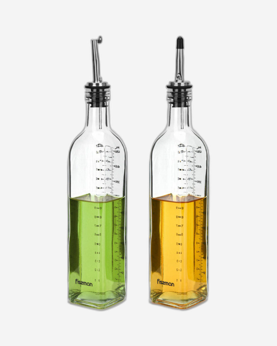 Fissman Oil Bottle With Brush Black/Clear 250ml