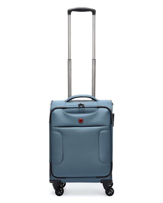 Wenger Eazy 54+68+80cm Softcase Expandable Luggage Trolley Set Of 3 - Teal