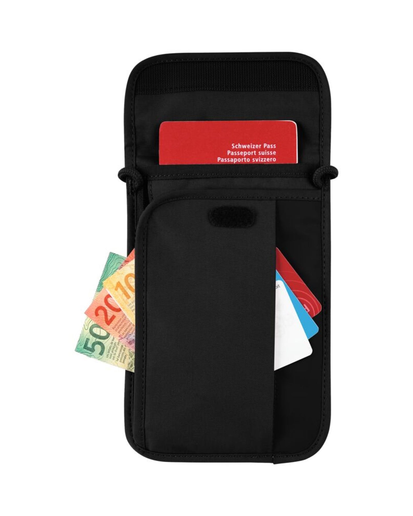 Victorinox Travel Essentials Security Neck Pouch Black