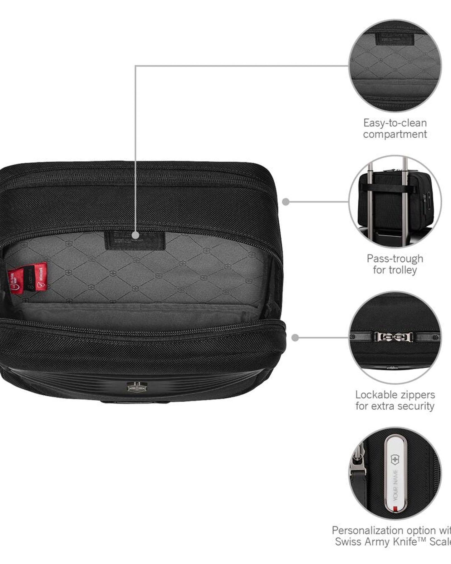 Victorinox Mythic Toiletry Bag Black