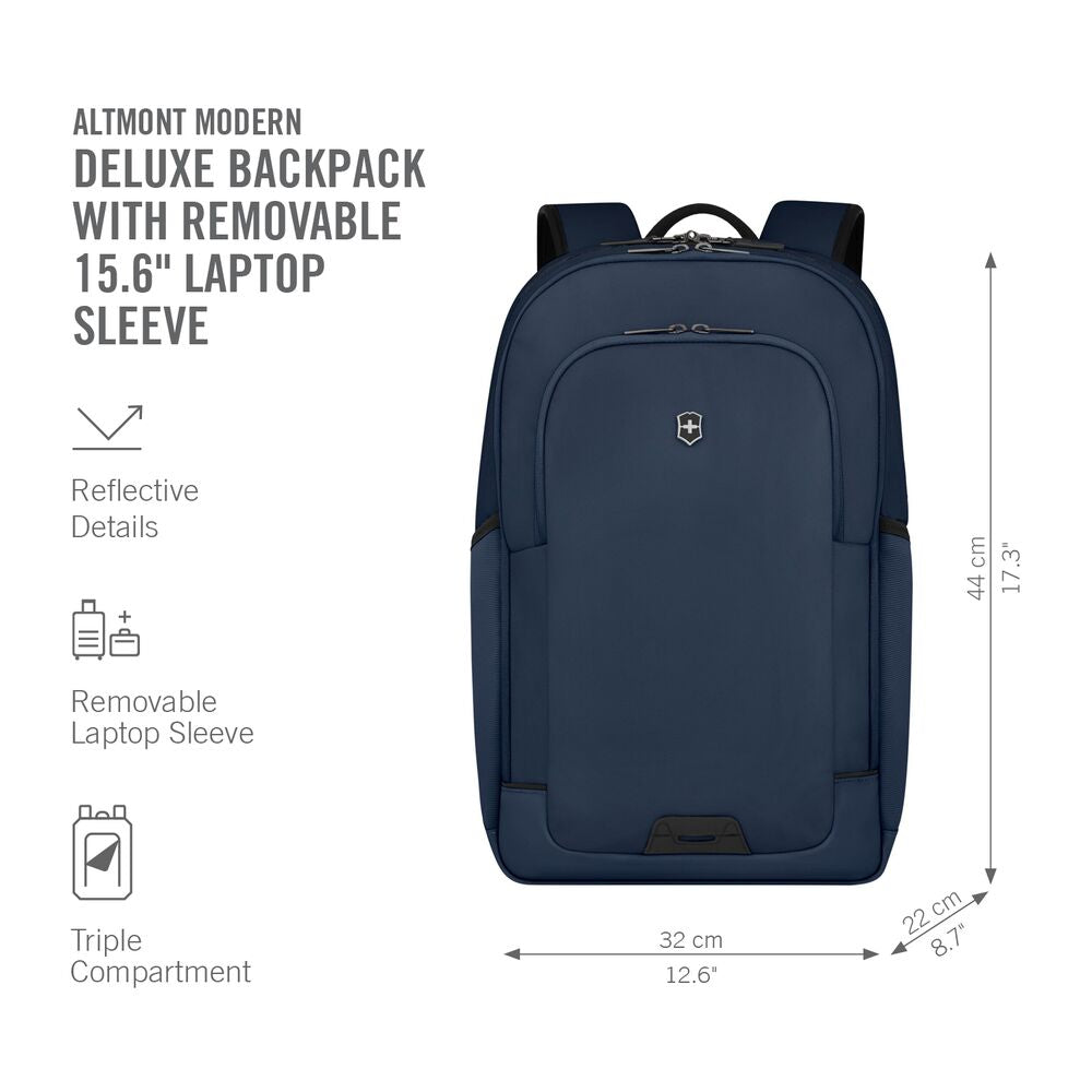Victorinox Altmont Modern Deluxe Backpack  Black