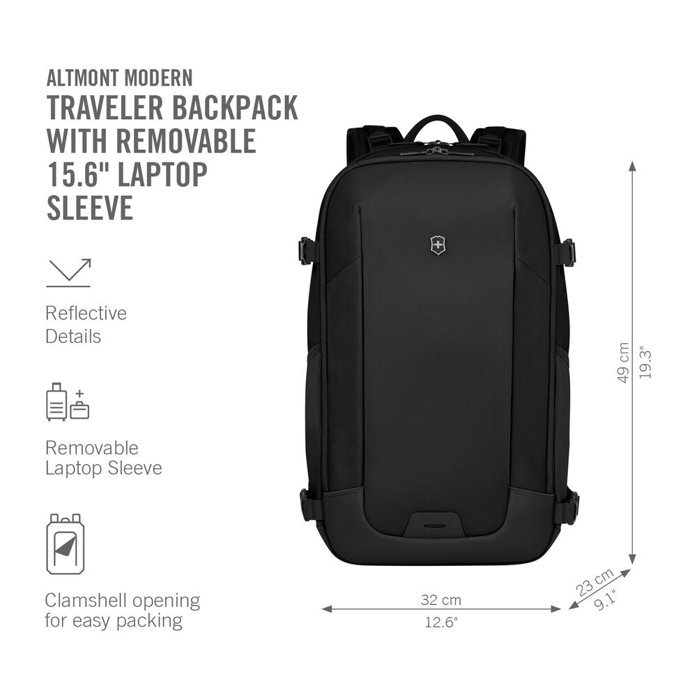 Victorinox Altmont Modern Traveler Backpack Black