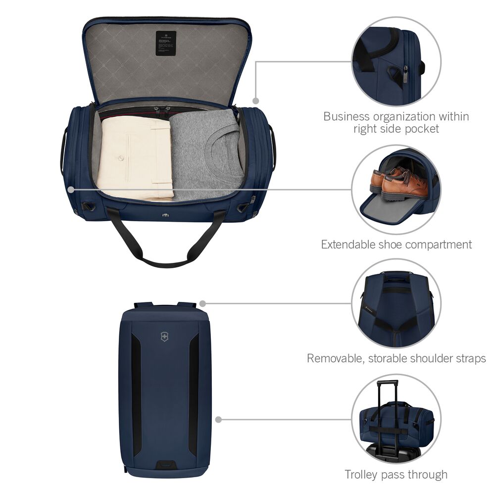 Victorinox Altmont Modern  2-Way Duffle/Backpack Bag  Black