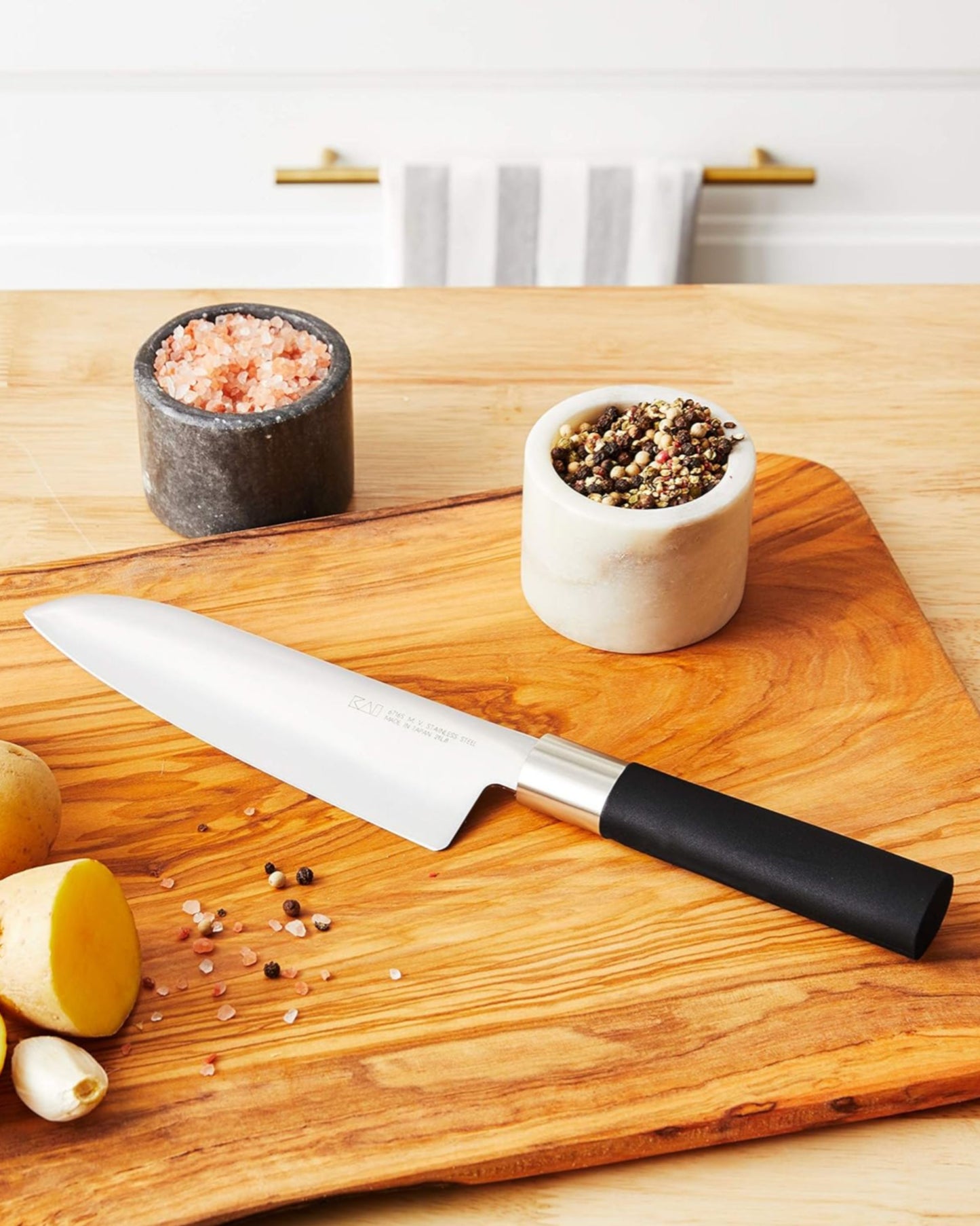 Kai Wasabi Blk Santoku 165Mm