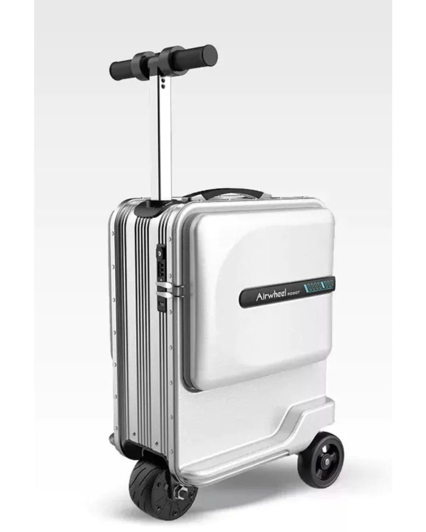 Airwheel SEMiniT Portable Electric Luggage Scooter Silver
