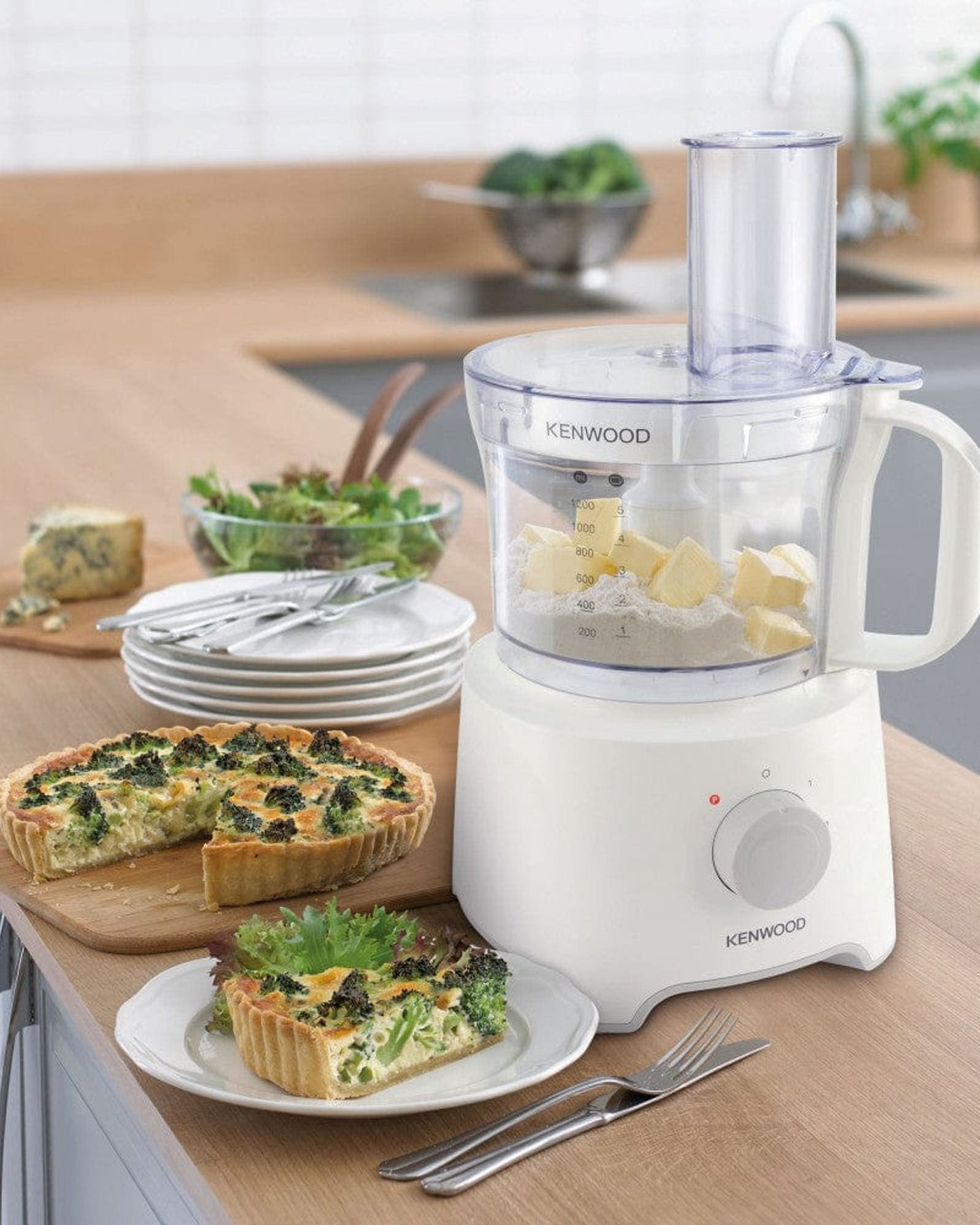 Kenwood Multi-Functional Food Processor with Multiple Attachments