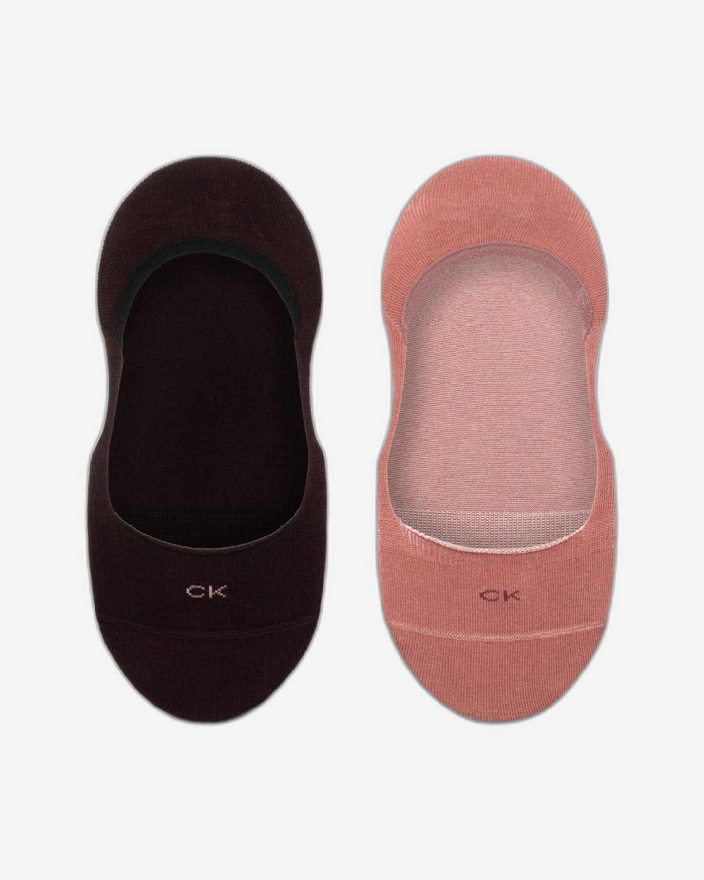 Calvin Klein Women's Invisible Footie Socks 2 pack