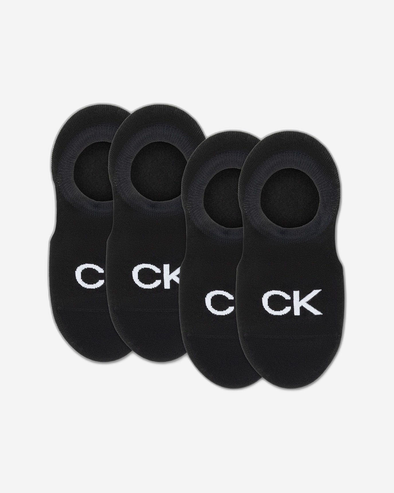 Calvin Klein Women's Invisible Footie Socks 4 pack