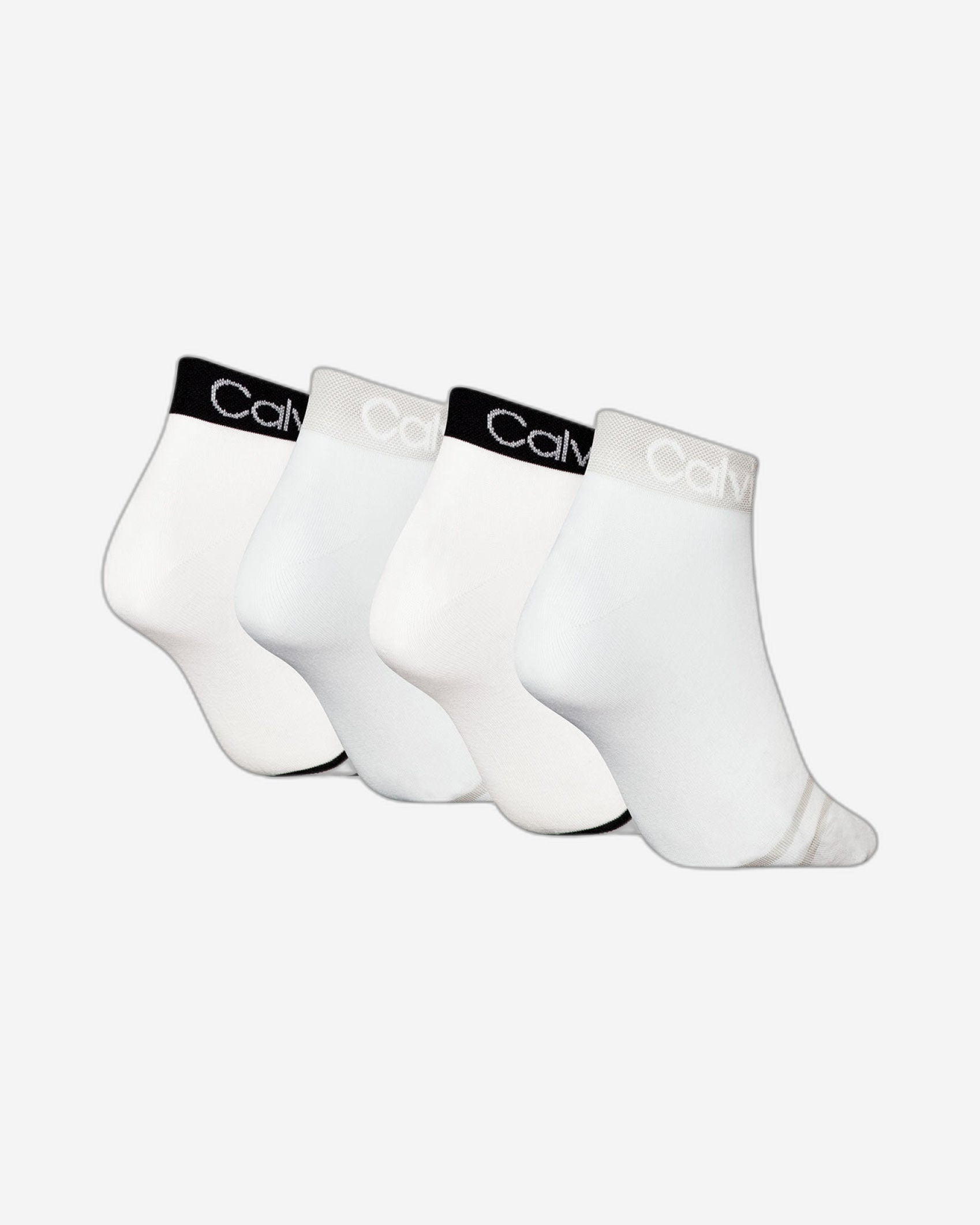 Calvin Klein Women's Quarter Socks 4 pack