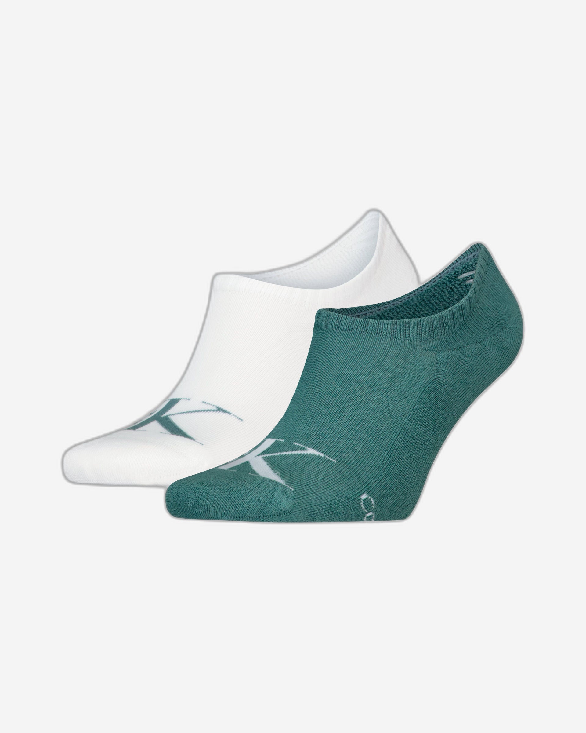 Calvin Klein Jeans Men's Invisible Footie Socks 2 Pack