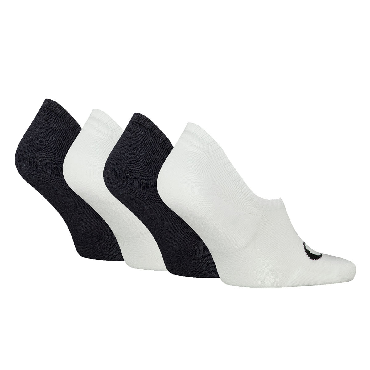 Calvin Klein Jeans Men's Invisible Footie Socks 4 pack