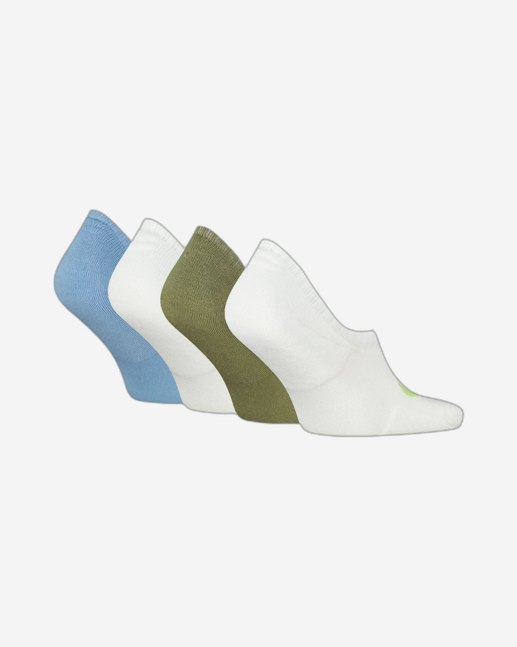 Calvin Klein Jeans Men's Invisible Footie Socks 4 pack