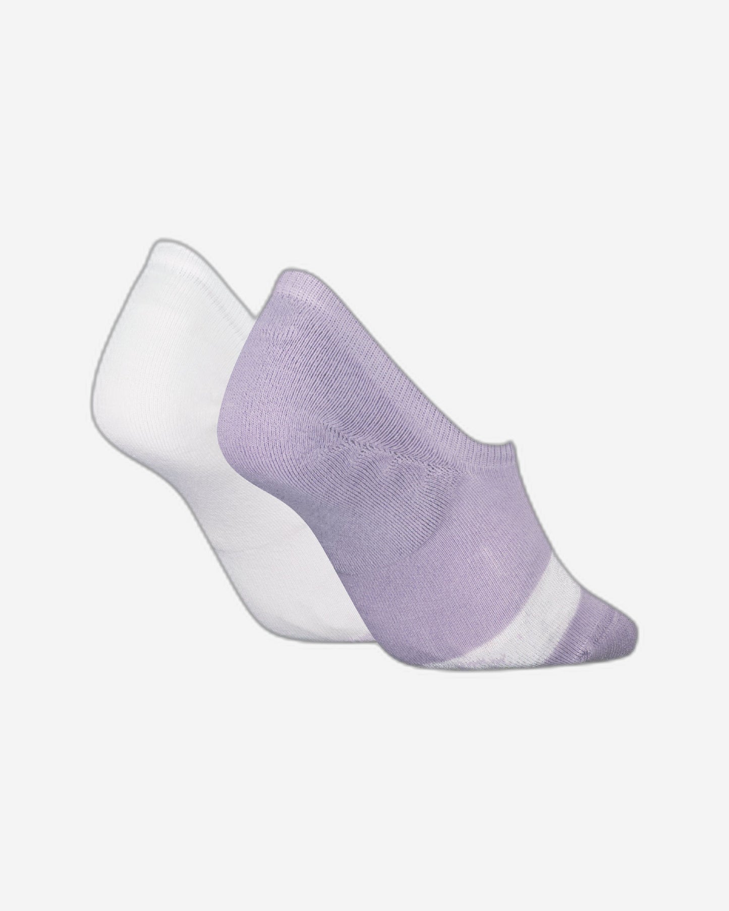 Calvin Klein Jeans Women's Invisible Footie Socks 2 Pack