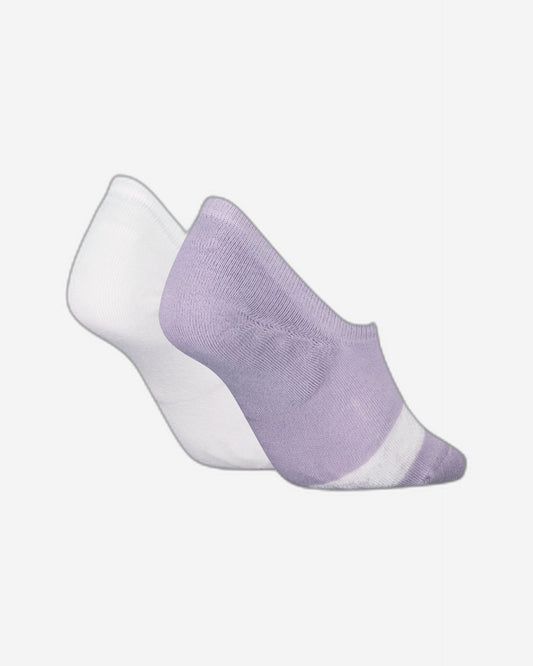 Calvin Klein Jeans Women's Invisible Footie Socks 2 Pack