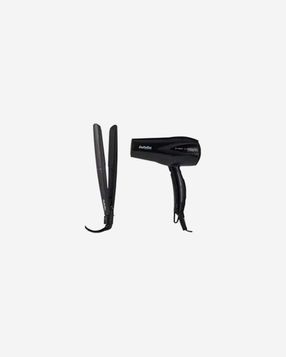 BaByliss Slim Hair Straightener + Hair Dryer Styling Set