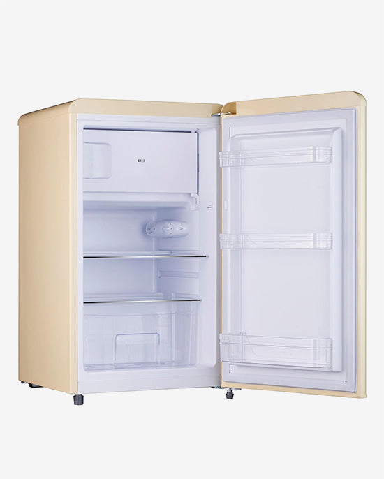 Hoover 123L Retro Style Single Door Refrigerator