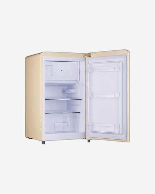 Hoover 123L Retro Style Single Door Refrigerator