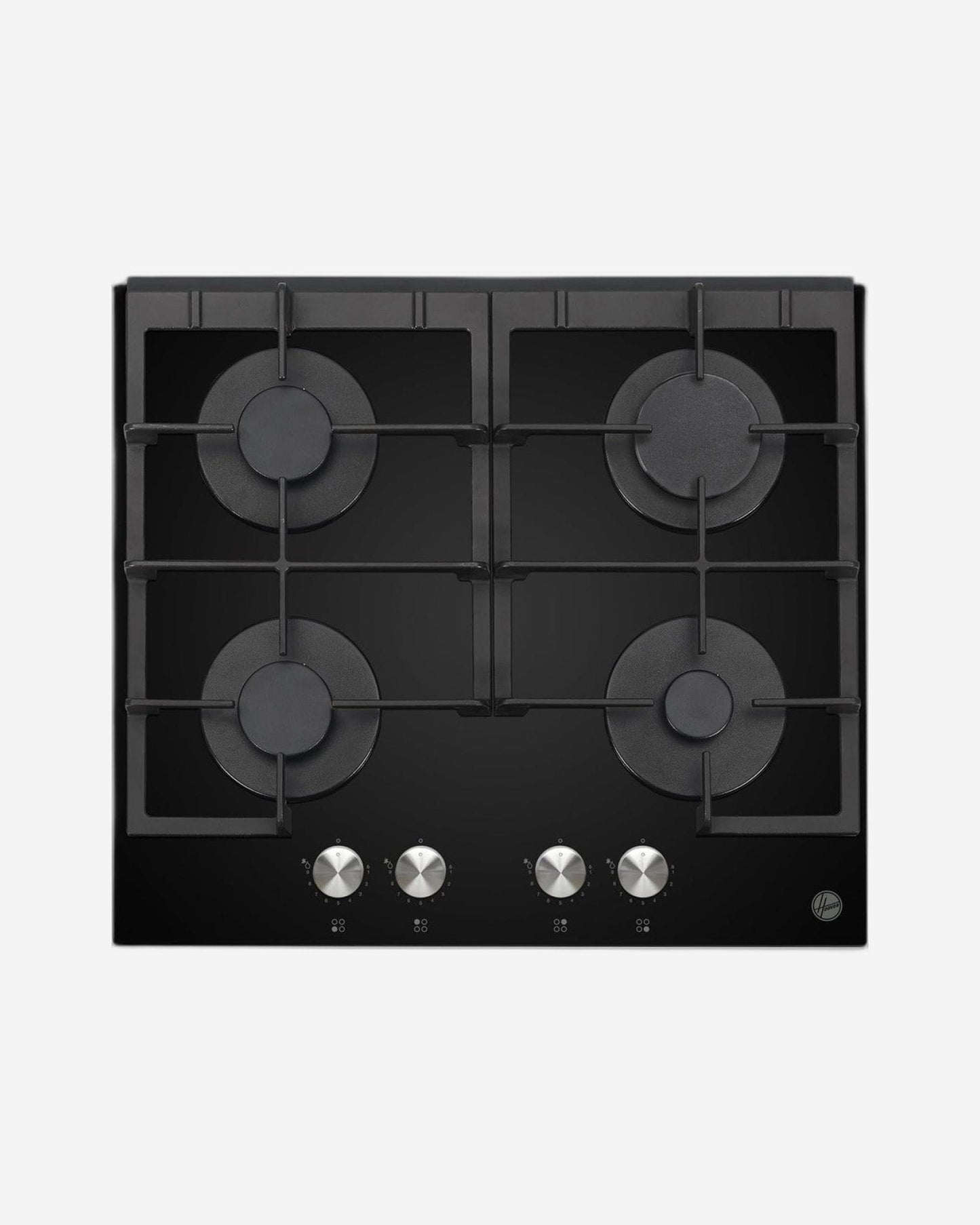 Hoover Built-In Gas Hob, 60 cm – HGH-W64G-GBI (ESMA Certified)