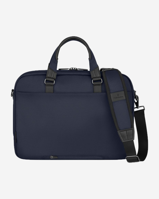 Victorinox Werks Traveler 7.0 Deluxe Briefcase Navy Blue