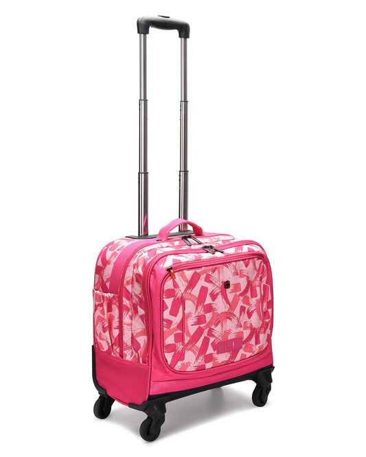 WENGER QUADRO 15.6 Wheeled Trolley Pink- School 2024