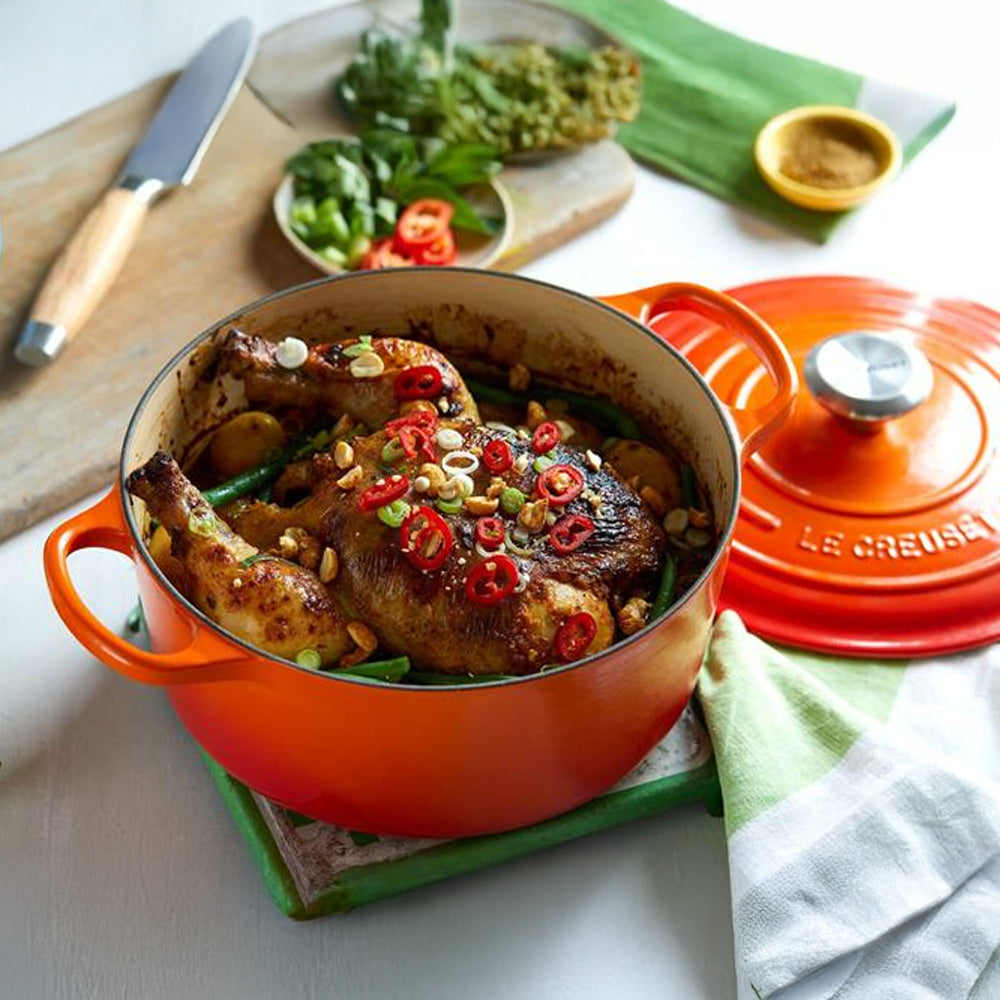 Le Creuset Round French Oven Casserole - Flame, 26 cm - 21177260902430