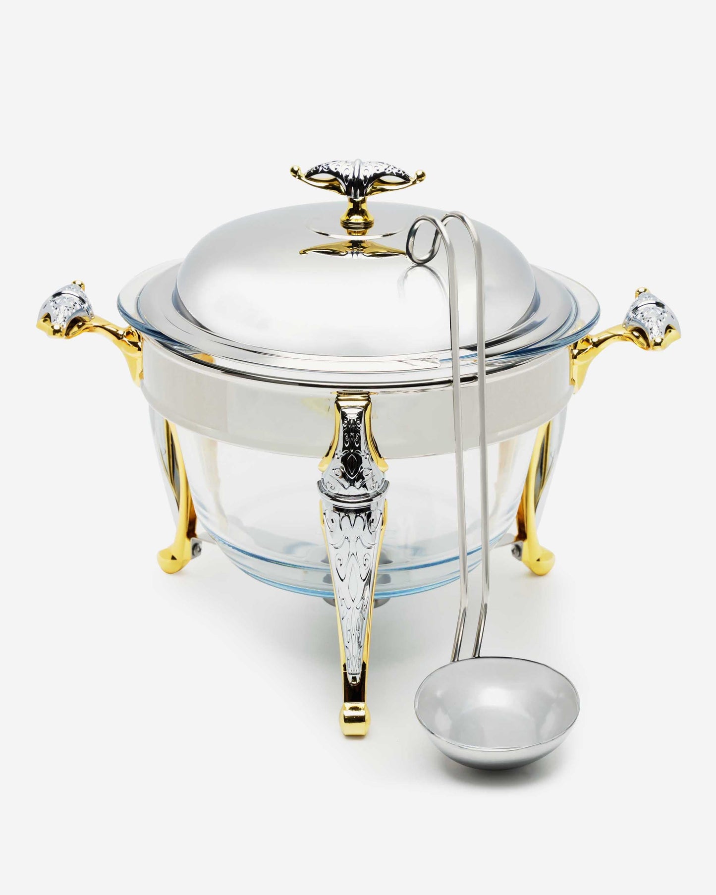 Regent Malaika Ss 4Lt Rnd Soup Warmer W/ Ladle