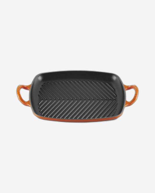 Le creuset Signature Shallow Rect Grill 30Cm Flame - 20201300900422