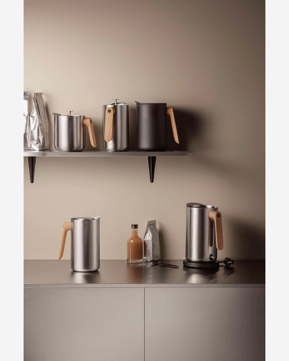 Eva Solo 502757 Vacuum jug 1.0 l Nordic kitchen Stainless Steel