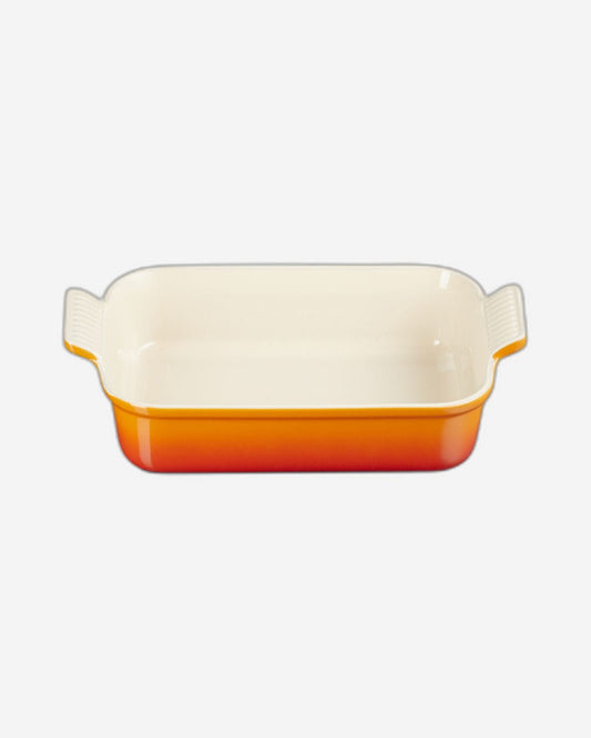 Le Creuset Gratin Rect Baking Dish 26cm Flame